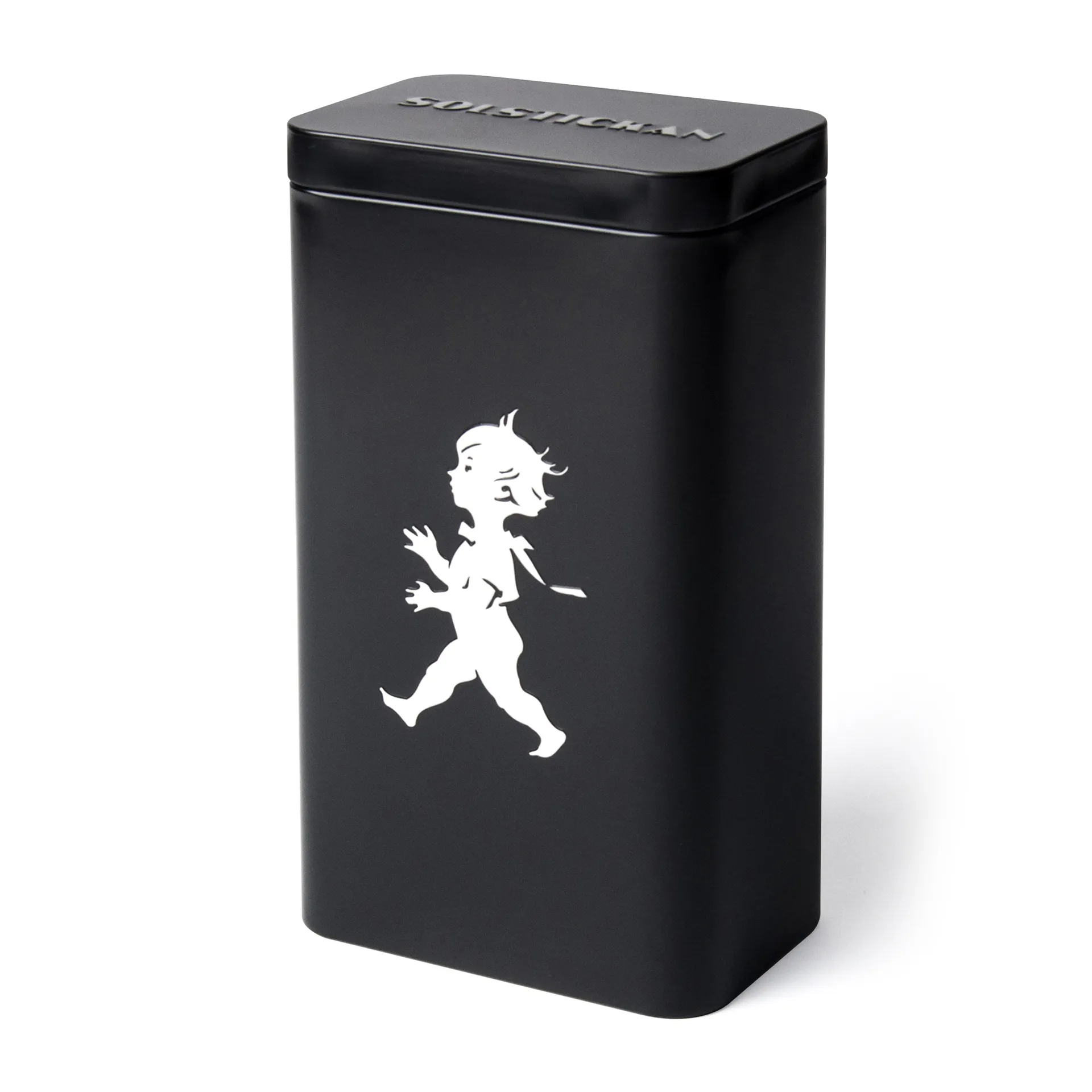 Βαζάκι καφέ Solstickan 20,5 εκ., Matt μαύρο Solstickan Design