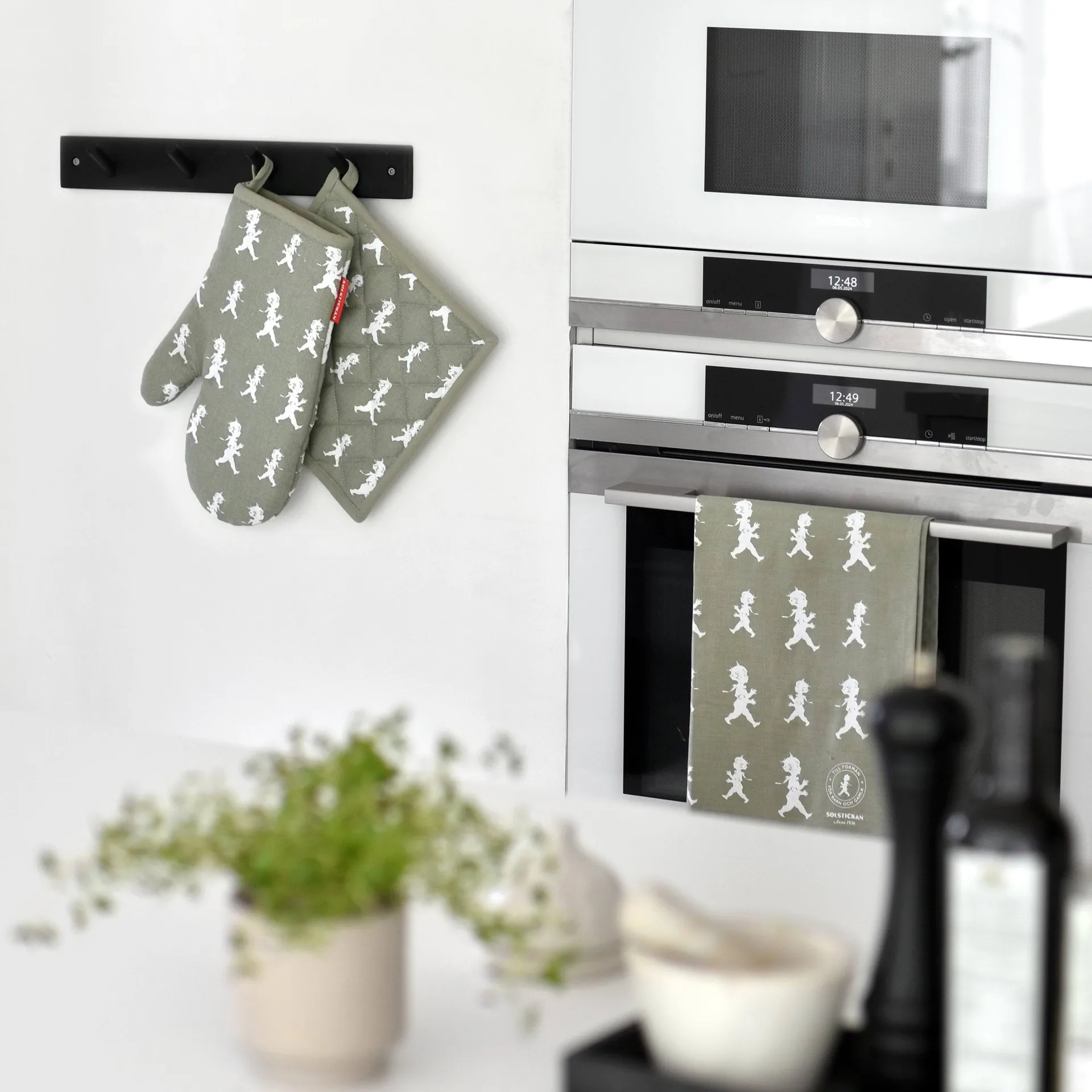 Solstickan γάντι φούρνου 22x30 εκ, Πράσινο Solstickan Design