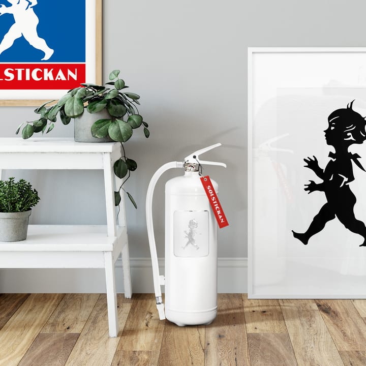 Πυροσβεστήρας Solstickan 6 kg, Άσπρο-ασημένιο Solstickan Design