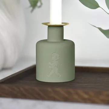 Solstickan κεραμικό κηροπήγιο - Πράσινο - Solstickan Design