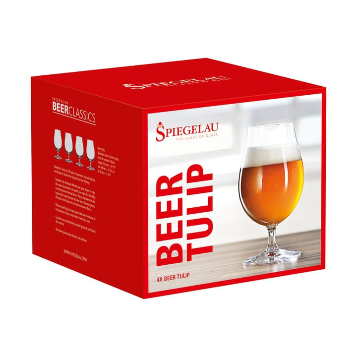 Beer Classics Tulip ποτήρι 44cl. Συσκευασία 4 τεμαχίων, διαφανές Spiegelau