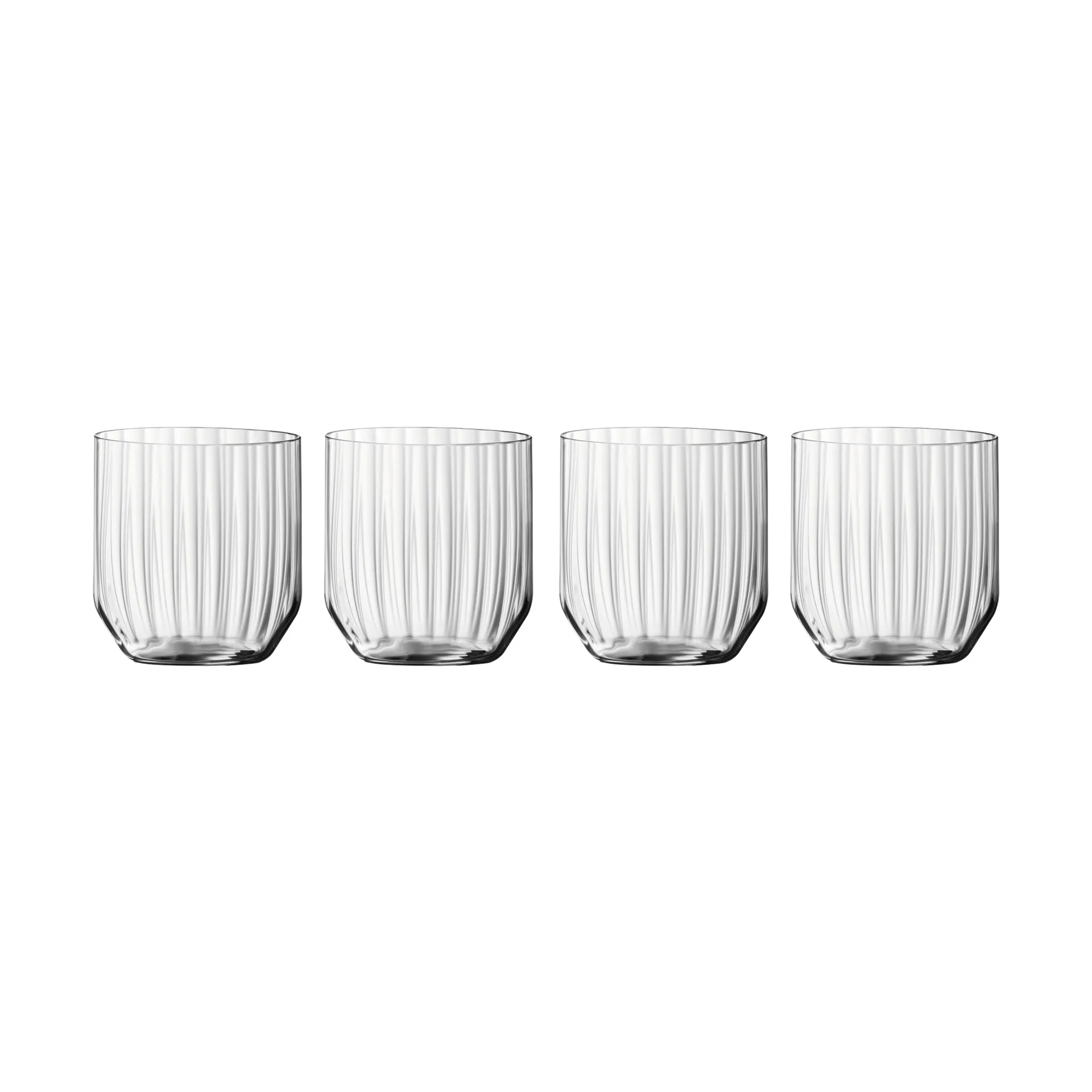 Linear whiskey tumbler 34,5 cl γυαλί 4-πακέτο, Διάφανο Spiegelau