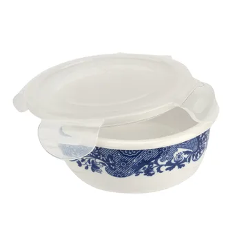 Blue Italian βάζο αποθήκευσης με καπάκι - 15 cm - Spode