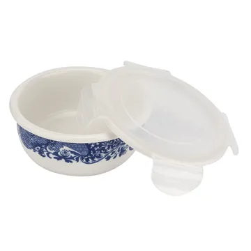 Blue Italian βάζο αποθήκευσης με καπάκι - 15 cm - Spode