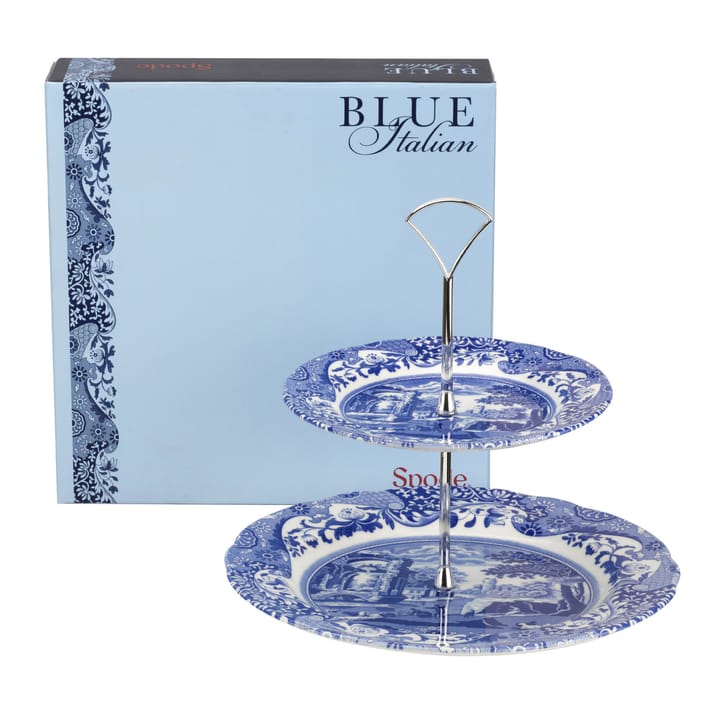 Blue Italian βάση για κέικ 2 επιπέδων, 2 επιπέδων Spode