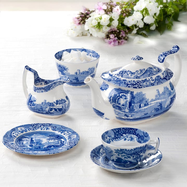 Blue Italian πιάτο συνοδευτικού/πιάτο τσαγιού, 20 cm / 8 ίντσες Spode