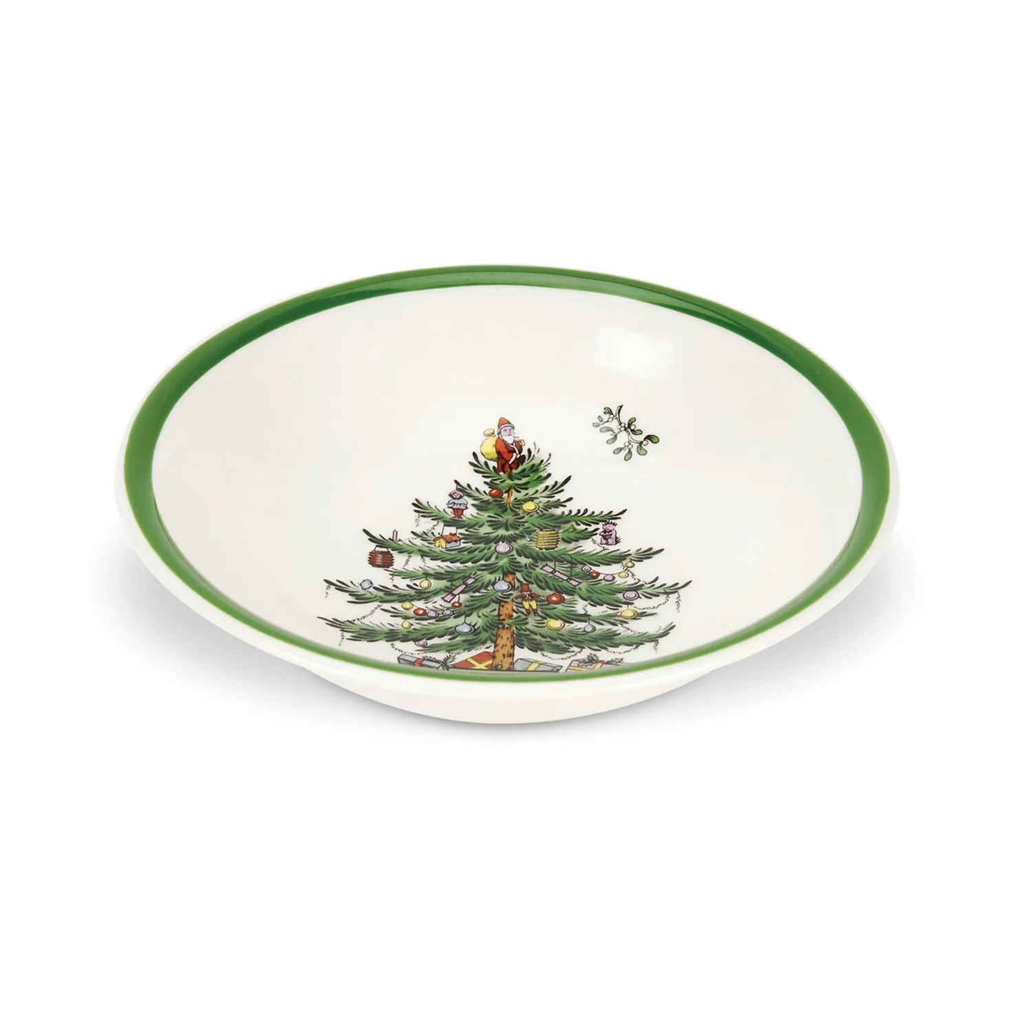 Christmas Tree μπολ Ø15 cm, White-green-red Spode