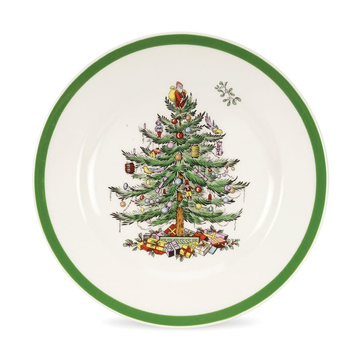 Christmas Tree μικρό πιάτο Ø20 cm - White-green-red - Spode