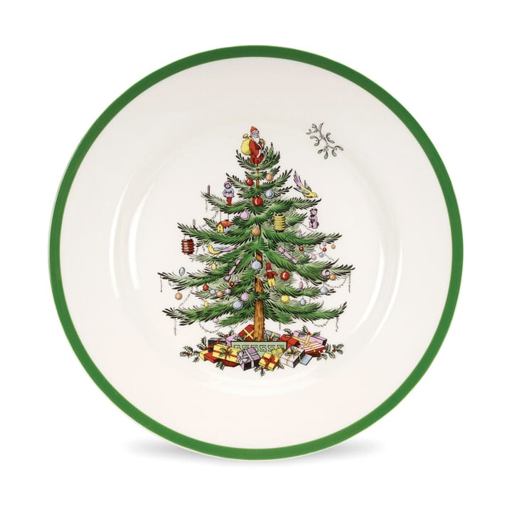 Christmas Tree πιάτο Ø27 cm - White-green-red - Spode