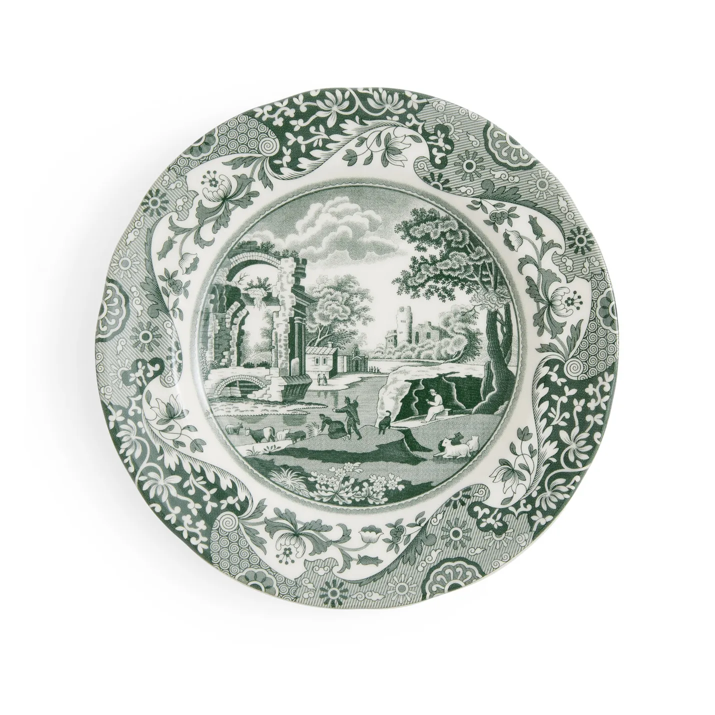 Heritage Green Italian πιάτο, Πράσινο, Ø15 εκ. Spode