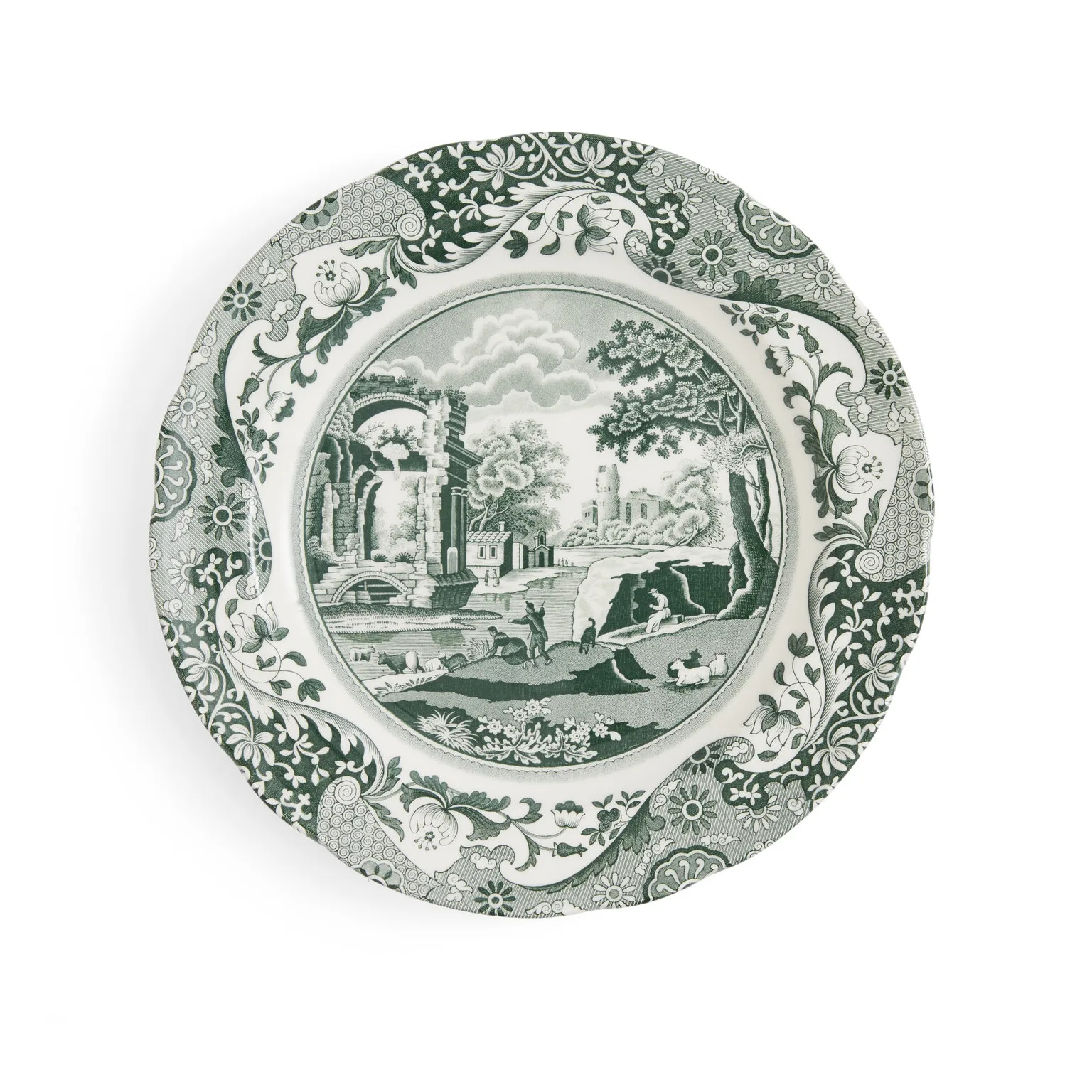 Heritage Green Italian πιάτο, Πράσινο, Ø27 εκ. Spode
