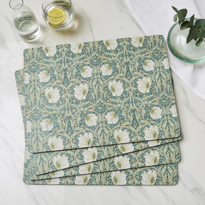 Pimpernel σουπλά 30x40 εκ 4 pack, Πράσινο Spode