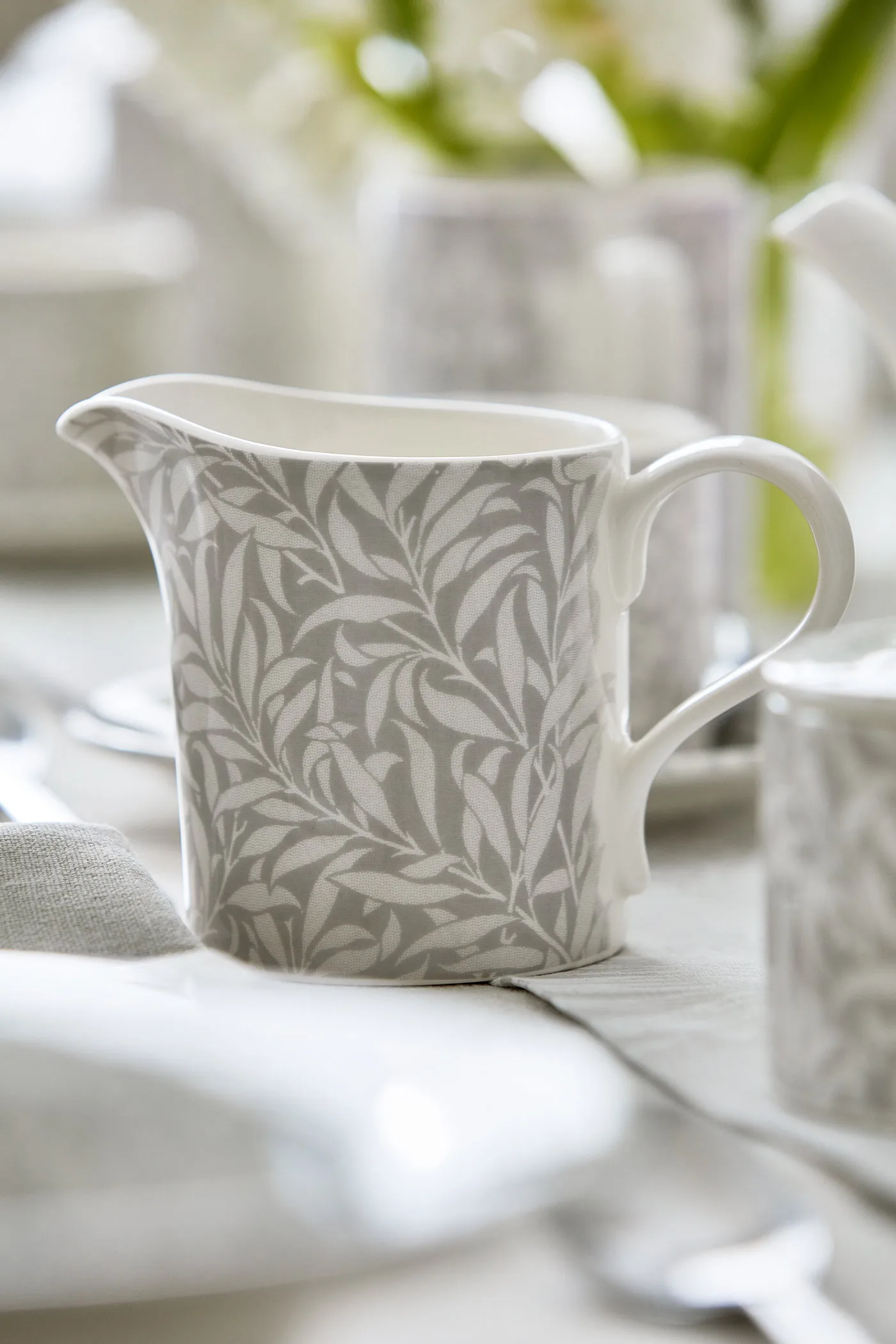 Willow Bough κανάτα για γάλα 28 cl, Γκρι Spode
