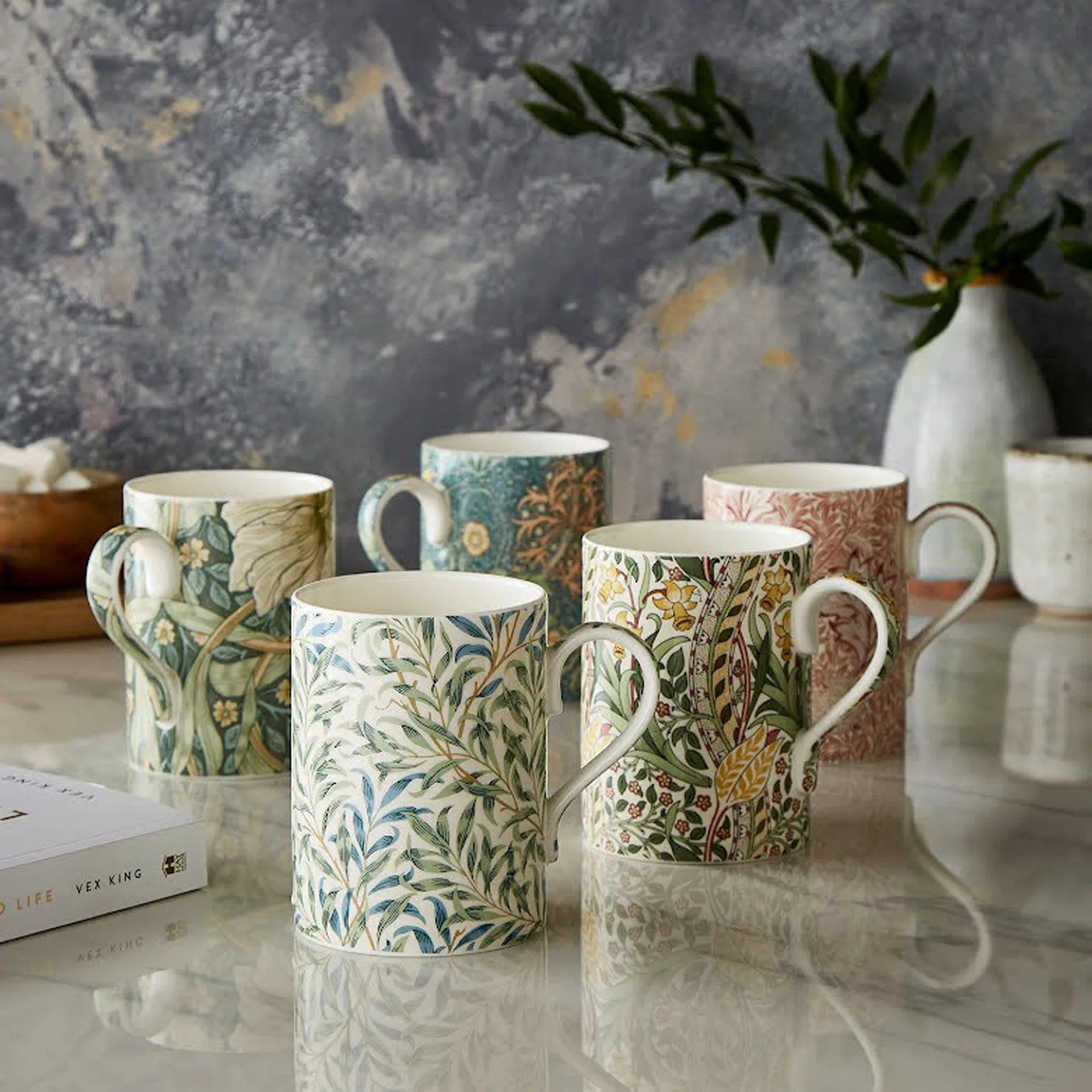 κούπα Willow Bough 35 cl, Privet slate Spode