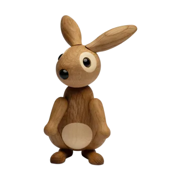 Διακοσμητικό Bonnie κουνέλι 12,5 cm - βελανιδιά - Spring Copenhagen