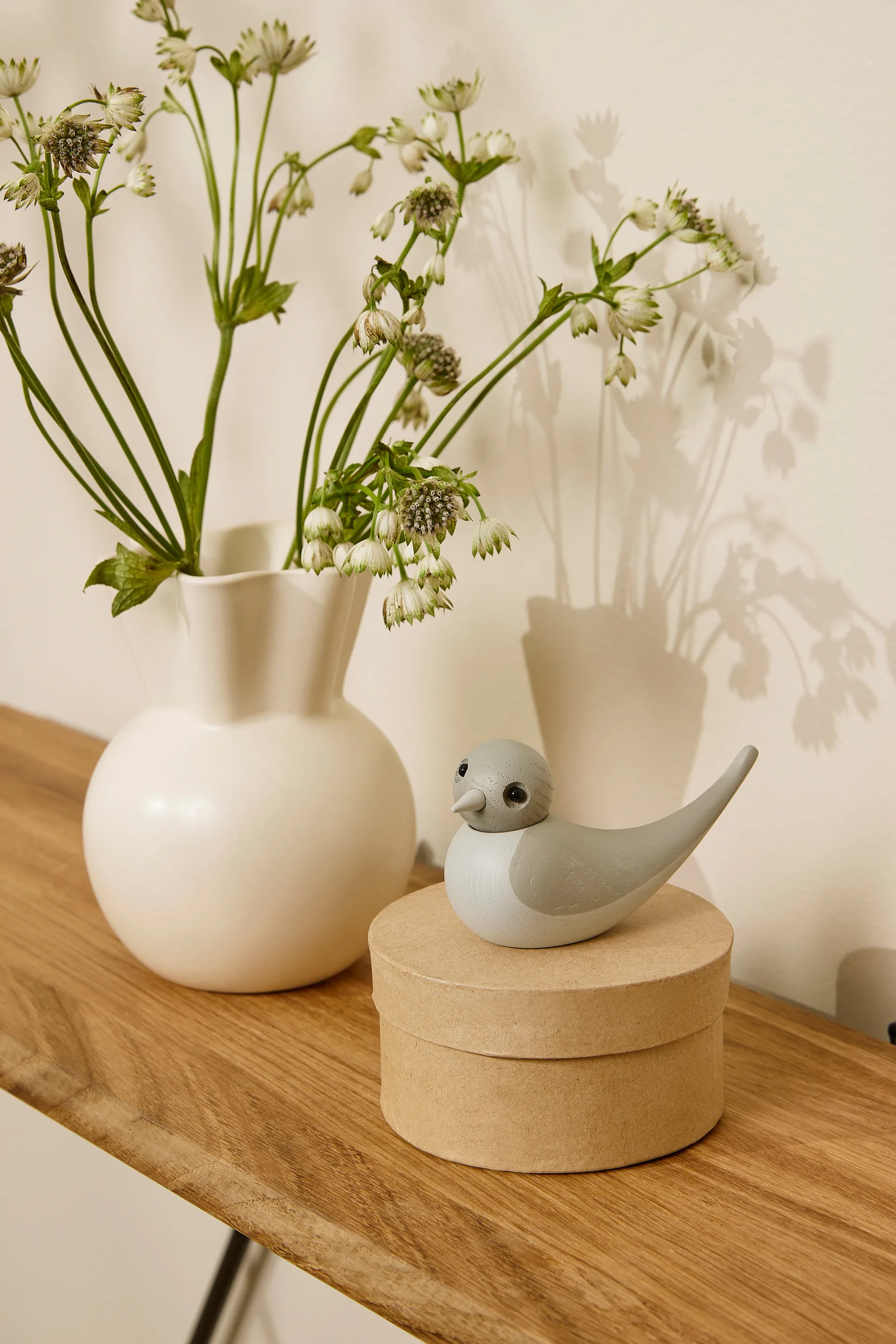 Διακοσμητικό χελιδόνι Figaro 5.5 cm, Γκρι Spring Copenhagen