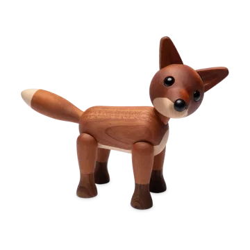 Foxy αλεπού διακόσμηση 12 εκ. - Μαόνι - Spring Copenhagen