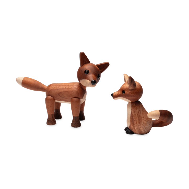 Foxy αλεπού διακόσμηση 12 εκ., Μαόνι Spring Copenhagen