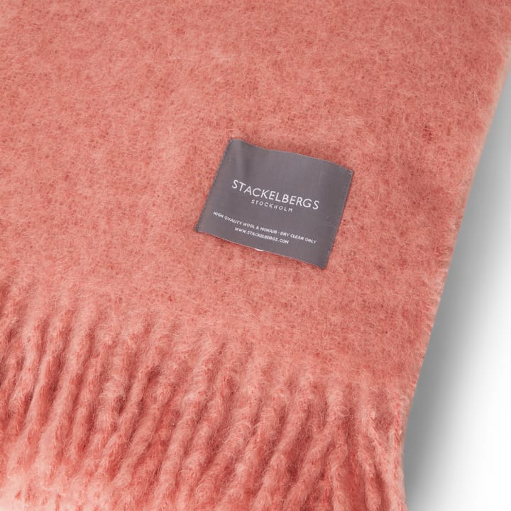 Mohair κουβέρτα - Antique rose - Stackelbergs