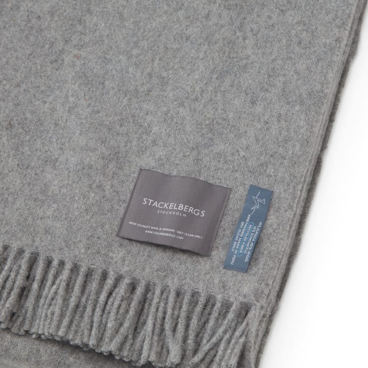 Κουβέρτα Recycled Alpacka 140x180 εκ., Light grey Stackelbergs