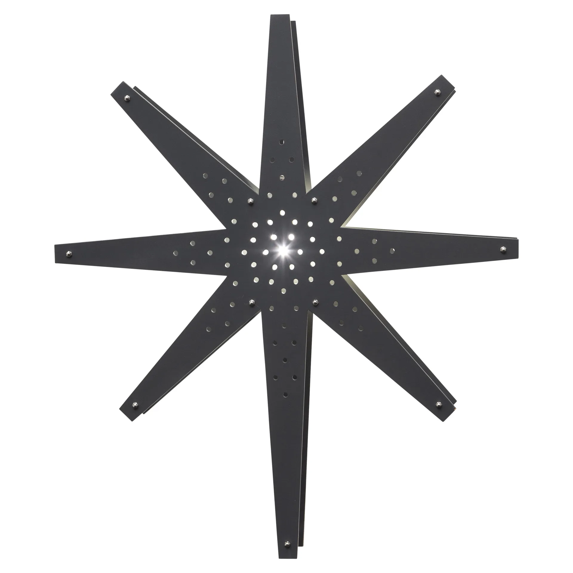 Υψηλό αστέρι των Χριστουγέννων 60x70 εκ, graphite grey Star Trading