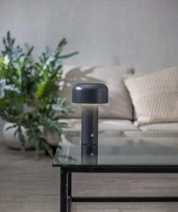 Bobby επιτραπέζιο φωτιστικό φορητό - Γκρι - Star Trading