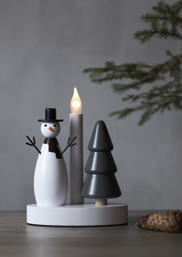 Christmas Joy Κηροπήγιο, Snowman Star Trading