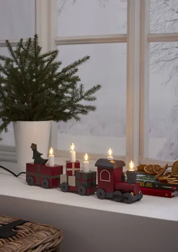 Christmas train κηροπήγιο Χριστουγέννων - Multi - Star Trading