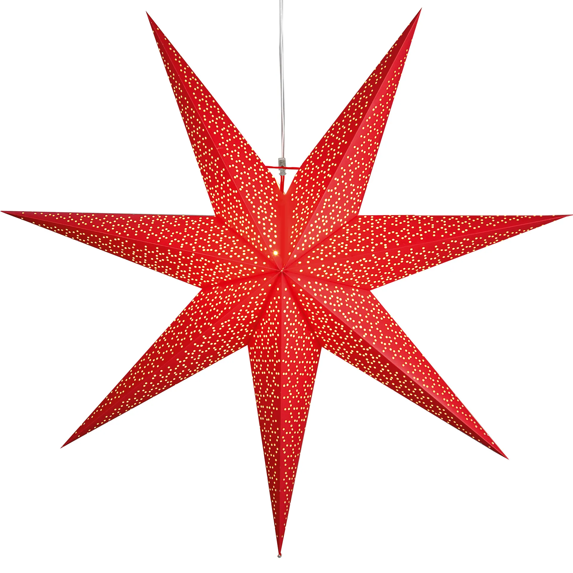 Dot αστέρι Χριστουγέννων 100 cm, Κόκκινος Star Trading