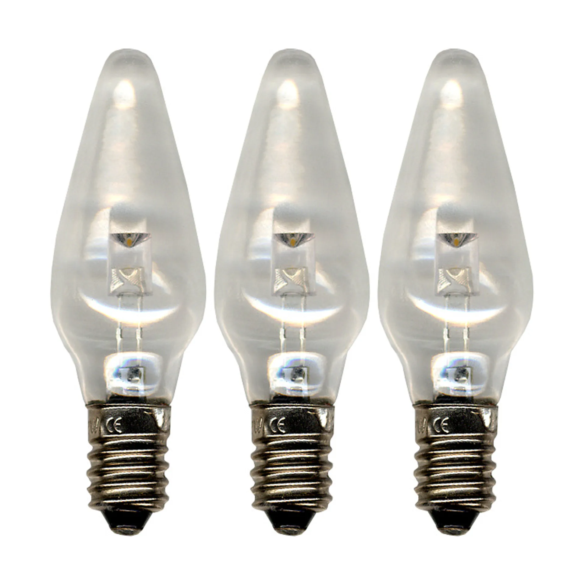 Ανταλλακτική λάμπα E10 παντός τύπου LED για εσωτερικούς χώρους, συσκευασία 3 τεμαχίων., 2100K χωρίς ρύθμιση φωτισμού Star Trading