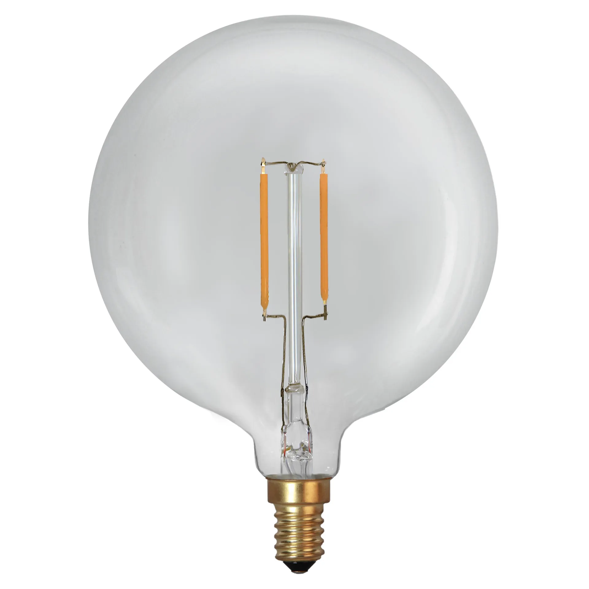 E14 G80 LED soft glow, 9,5 cm, 2.100 K Star Trading