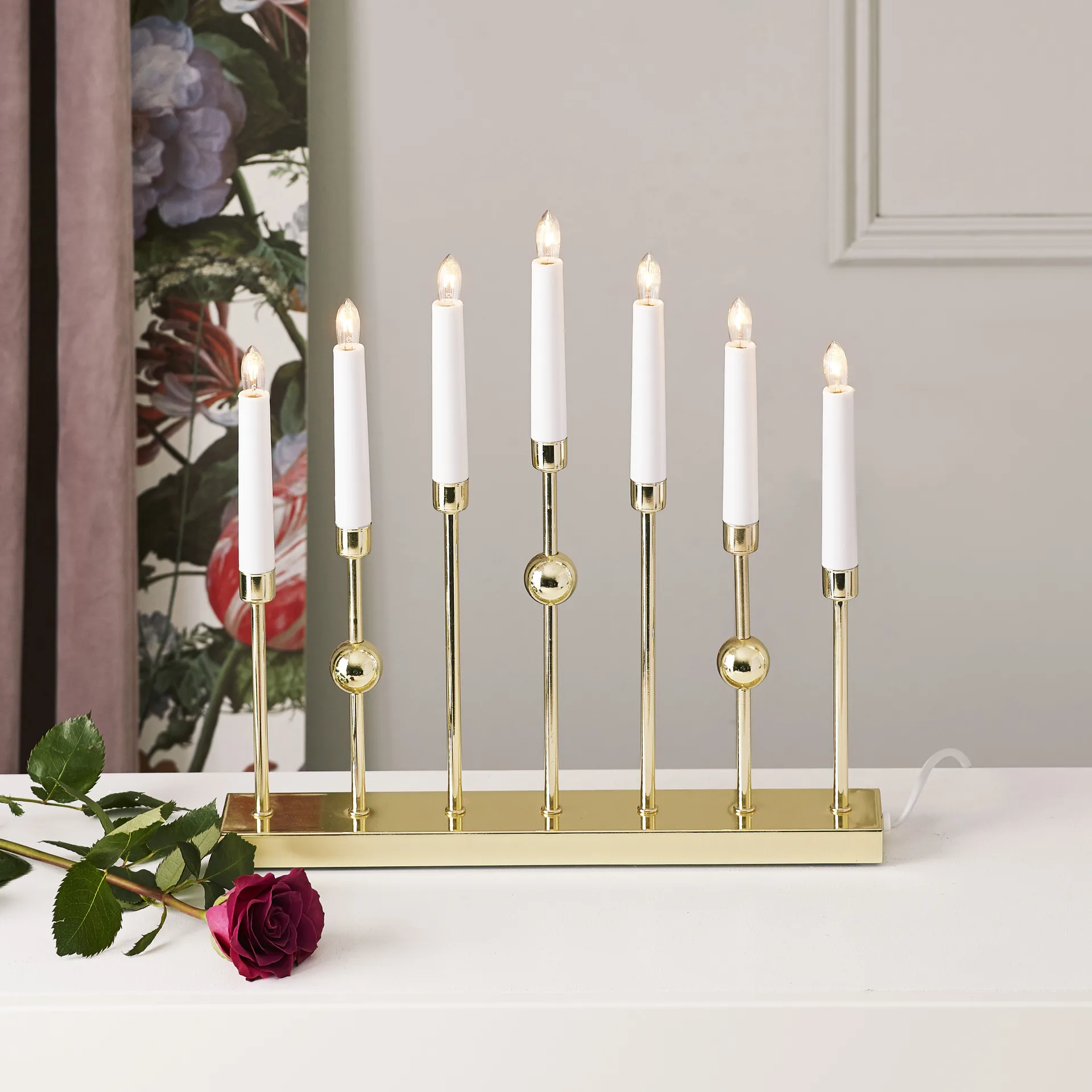 Αψίδα κεριών Gustavo, Oρείχαλκος Star Trading