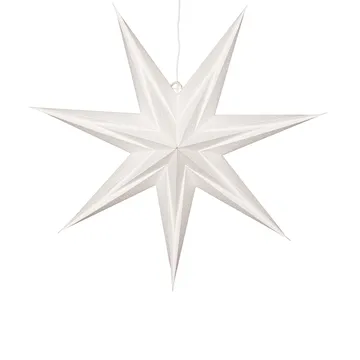 Holly χάρτινο αστέρι 60  εκ. - Άσπρο - Star Trading