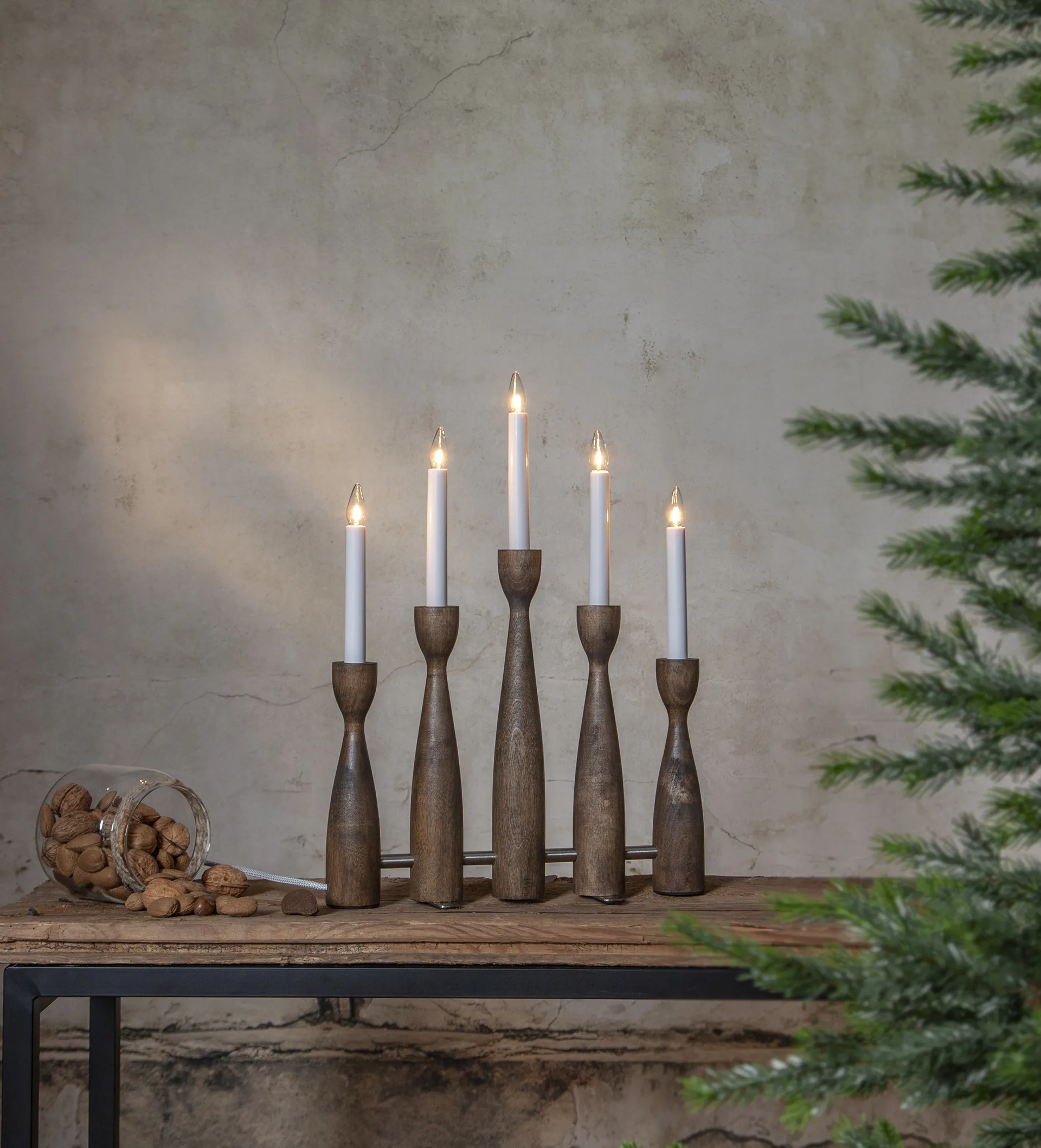 Κερί Χριστουγέννων Midja 2.0, Καρύδια Star Trading