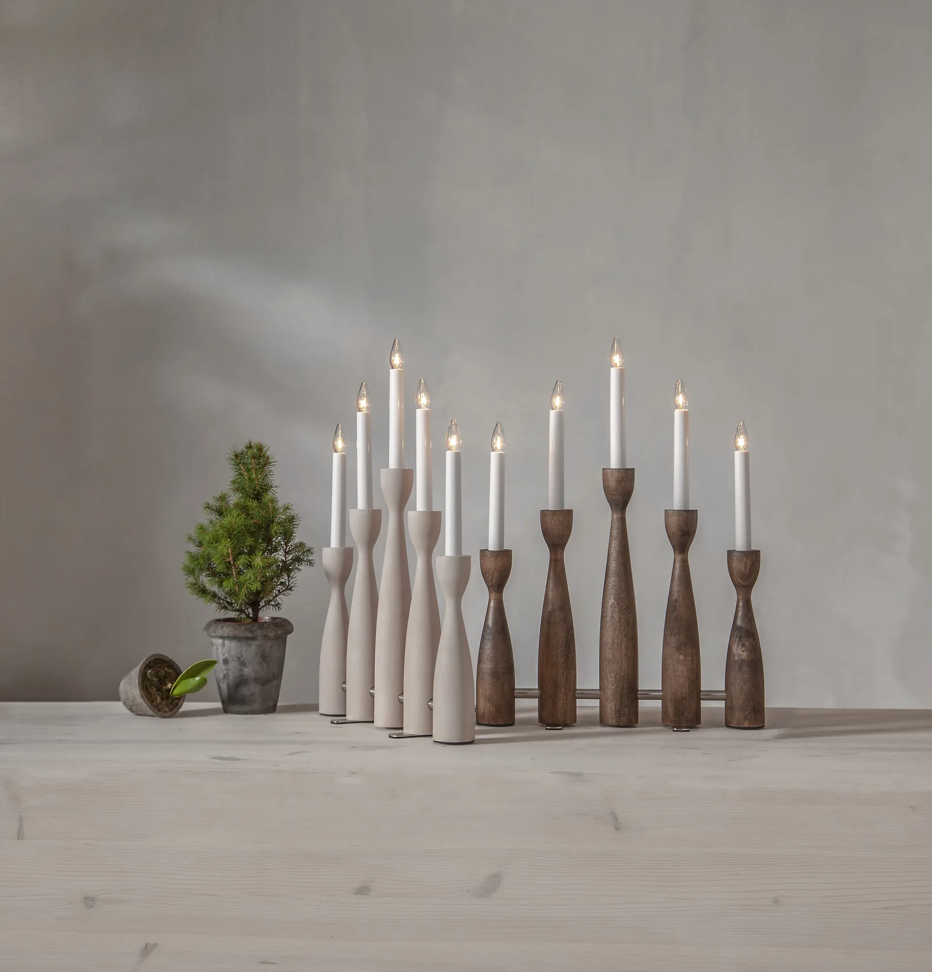 Κερί Χριστουγέννων Midja 2.0, Καρύδια Star Trading