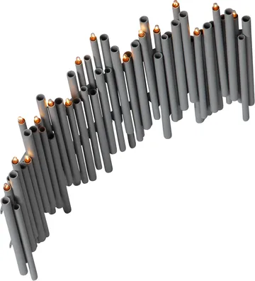 Note κερί παραμονής 25x35 εκ. - γκρι - Star Trading