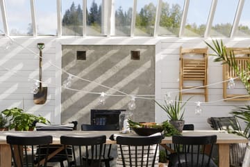 Star trading λαμπτήρας E27 G95 outdoor - Ζεστό λευκό, 100m - Star Trading