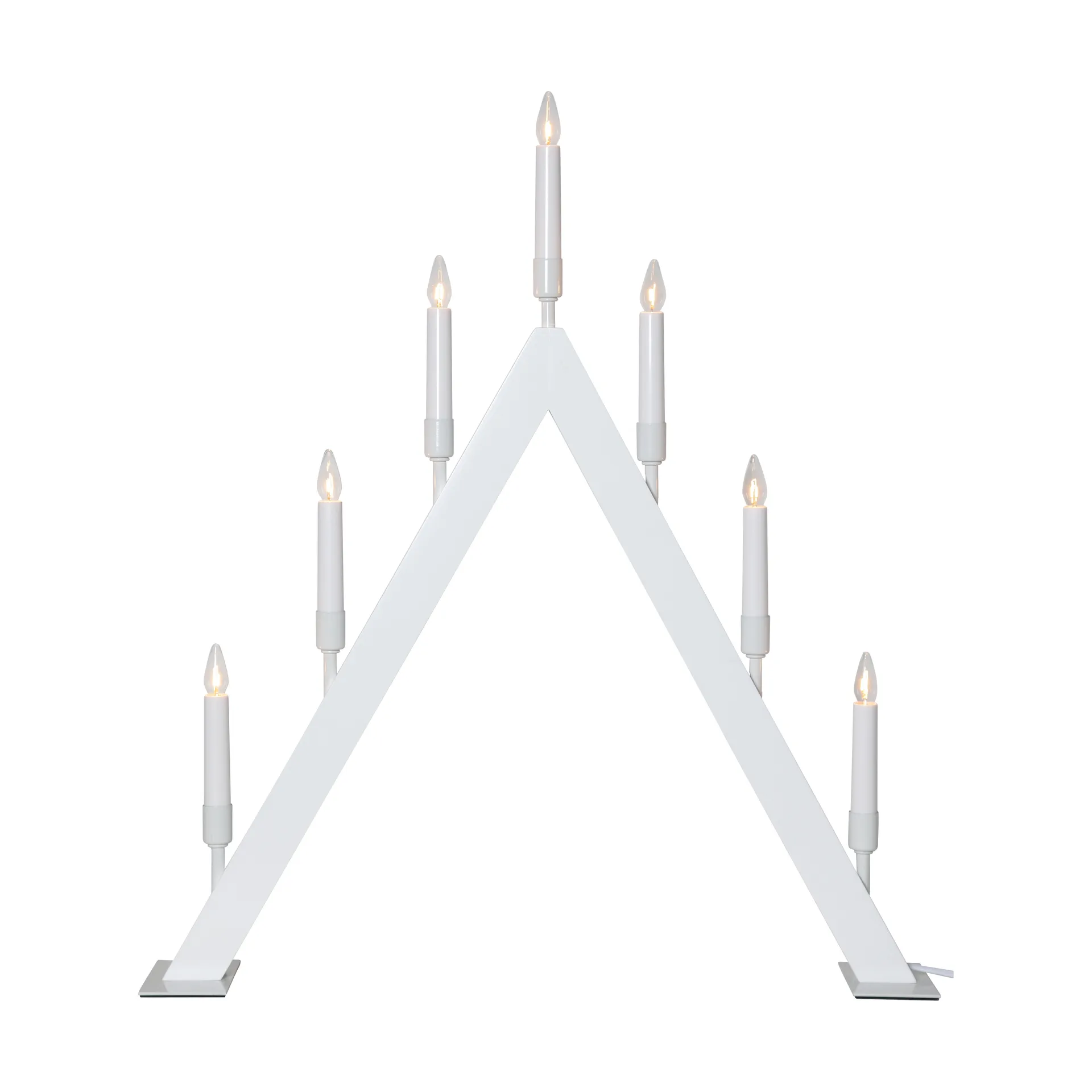 Vind A Χριστουγεννιάτικο κηροπήγιο, Λευκό Star Trading