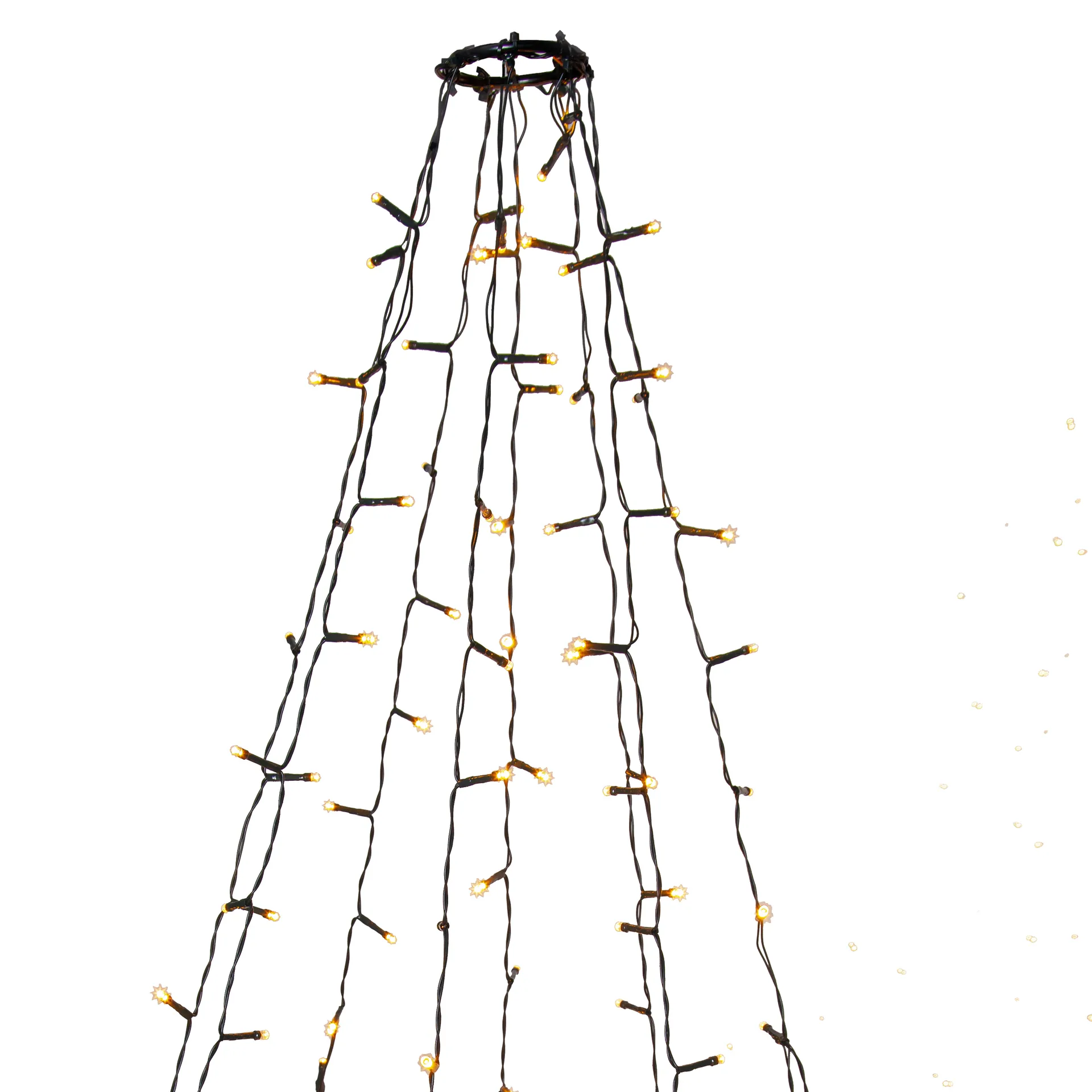 Χριστουγεννιάτικα Λαμπάκια ζεστό λευκό, Πράσινο Star Trading