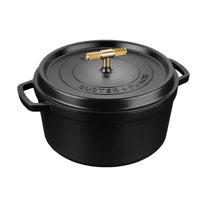 Buster & Punch κατσαρόλα απο χυτοσίδηρος ορείχαλκος - 6,75 L - STAUB