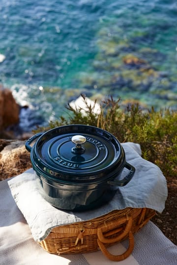 La Mer round κατσαρόλα - τρεις στρώσεις εμαγιέ - 3,8 l - STAUB