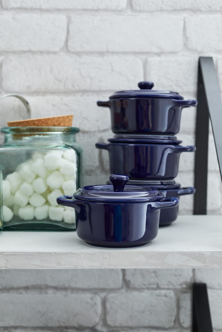 Staub μίνι στρογγυλή γάστρα 0.2 l, μπλε STAUB