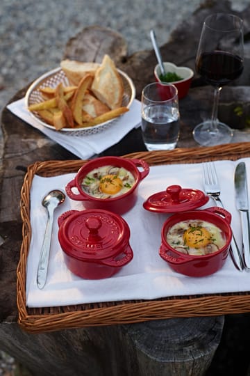 Staub μίνι στρογγυλή γάστρα 0.2 l - κόκκινο - STAUB