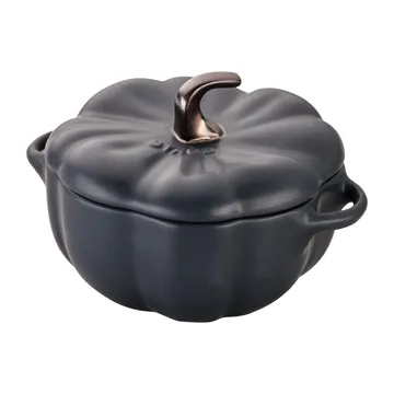 Staub κεραμική γάστρα κολοκύθα μαύρο - 0,47 L - STAUB