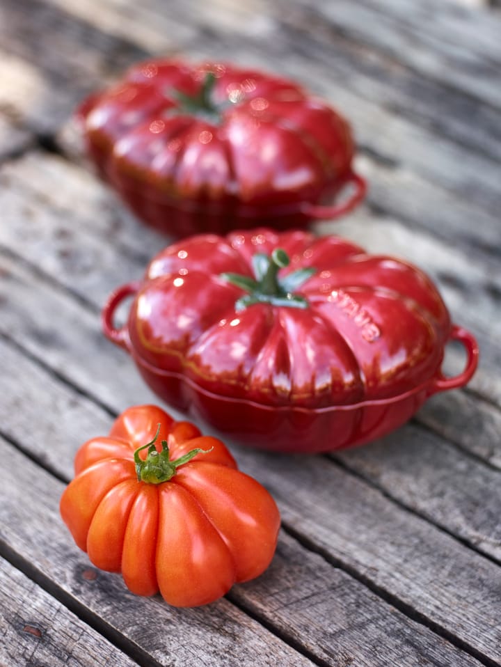 Staub κεραμική γάστρα ντομάτα 0.5 l, κόκκινο STAUB