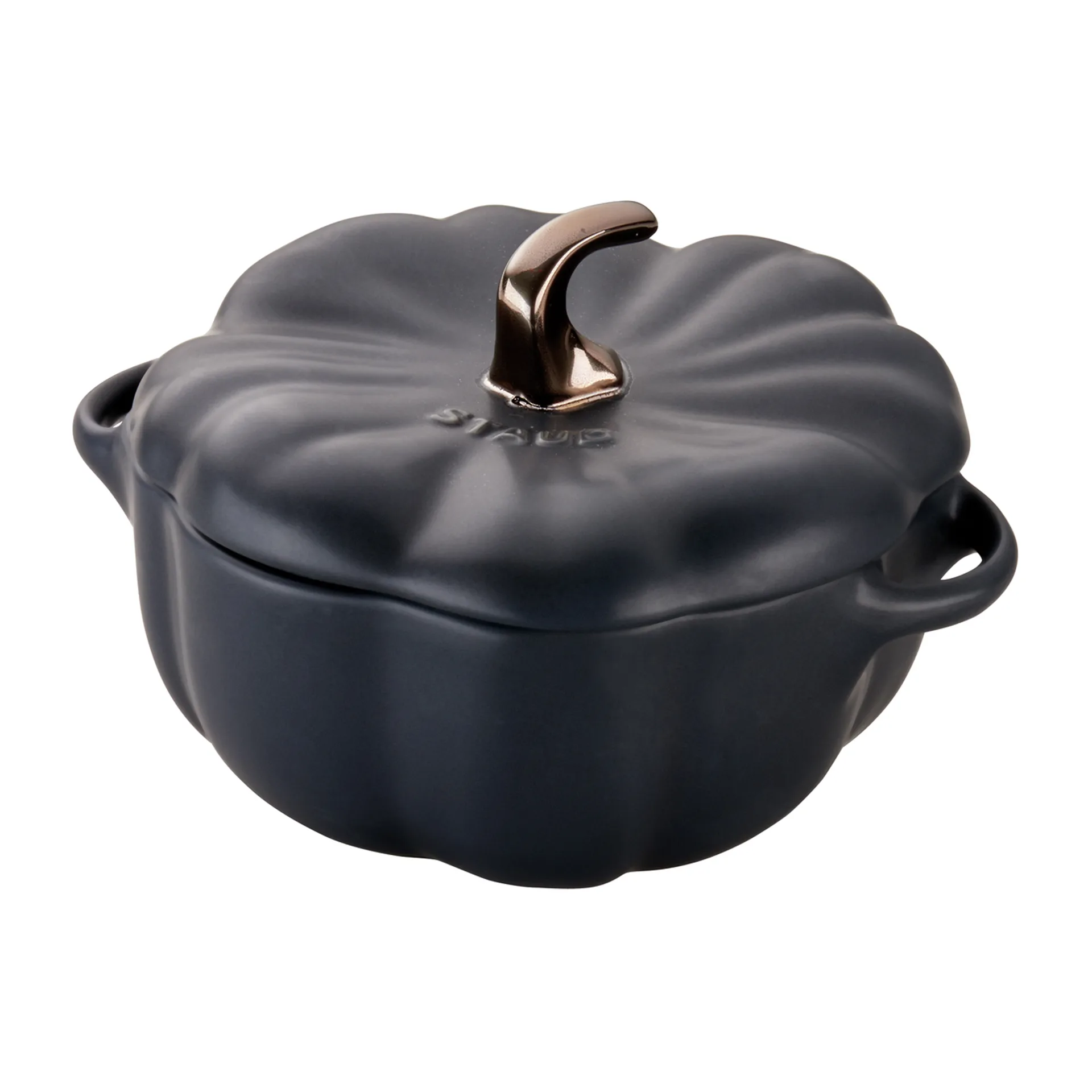 Staub κεραμική γάστρα κολοκύθα μαύρο, 0,7 L STAUB