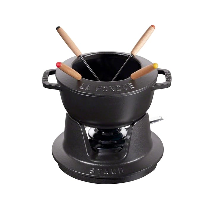 Staub σετ φοντύ 1.1 l - μαύρο - STAUB