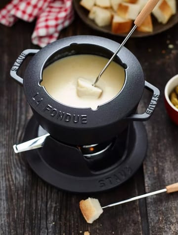 Staub σετ φοντύ 1.1 l - μαύρο - STAUB