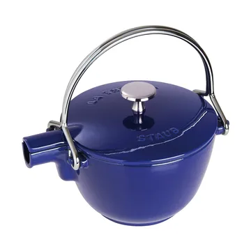 Staub τσαγιέρα μαντεμένια στρογγυλή 1,15 L - Σκούρο μπλε - STAUB