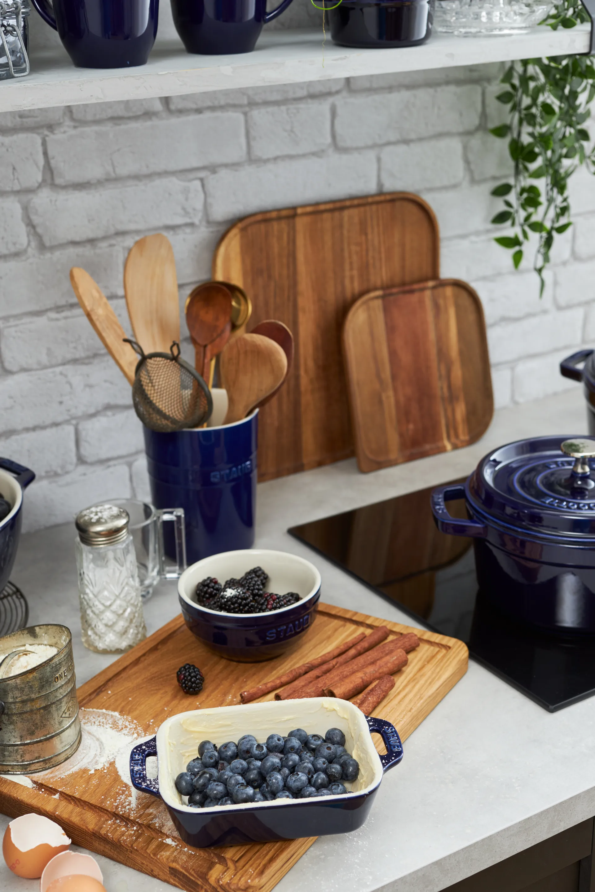 Staub ορθογώνιο ταψί 14x11 cm, μπλε STAUB